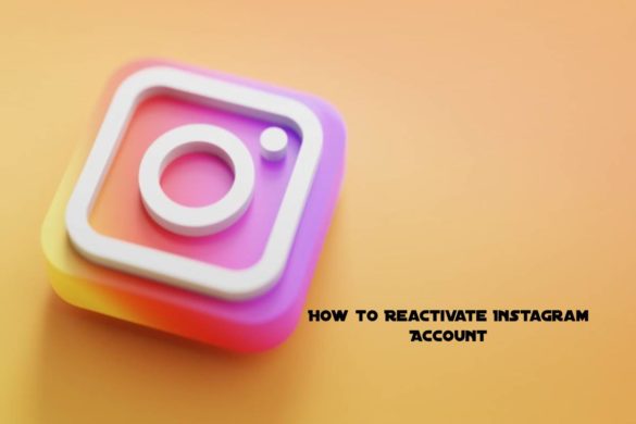 how to reactivate instagram account