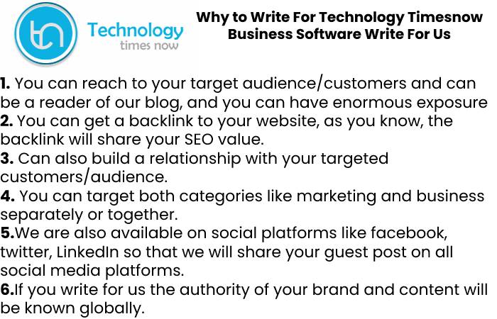 Business Software Write For Us, Contribute And Submit The Post