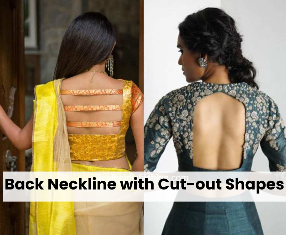 Back Neckline with Cut-out Shapes