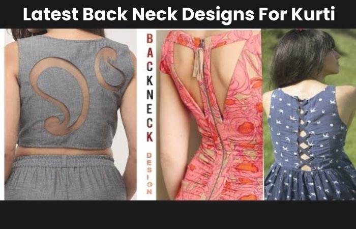 Latest Back Neck Designs For Kurti
