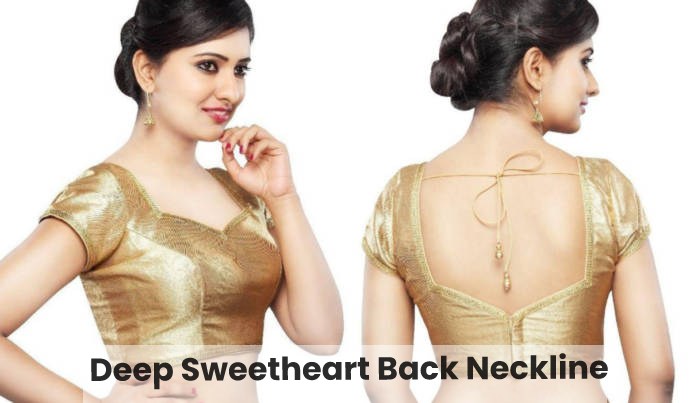 Deep Sweetheart Back Neckline