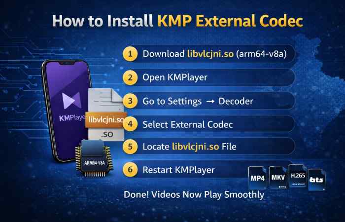 kmp external codec libvlcjni.so cpu arm64-v8a install