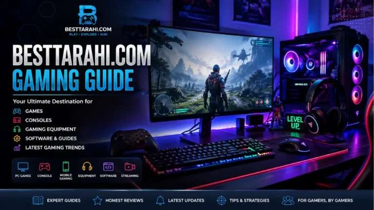 BestTarahi.com Gaming: Complete Guide to Games, Consoles, Gear and Gaming Content